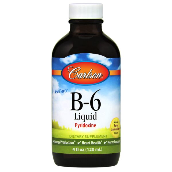 vitamin b6 liquid Carlson Labs 120ml