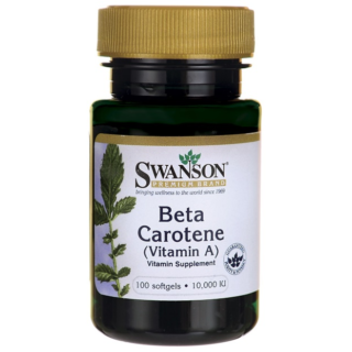 Beta-Carotene (Vitamin A), 10,000 IU Swanson