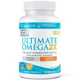 Nordic Naturals Omega 2X with D3 bottle