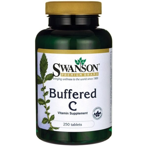 Swanson buffered Vitamin C Supplement - 250 tablets