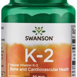 Swanson vitamin k2 50mcg-30softgels