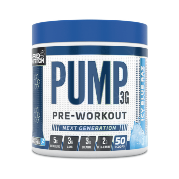 Applied nutriotion pump 3g icy blue raz
