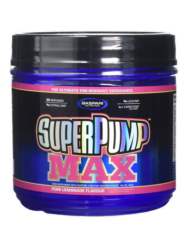 Gaspari Nutrition SuperPump MAX pink lemonade