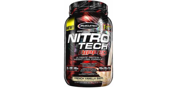 Nitro-Tech Ripped | MuscleTech french vanilla swirl 907g