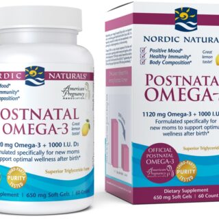 Postnatal Omega-3 Nordic Naturals 60 softgels
