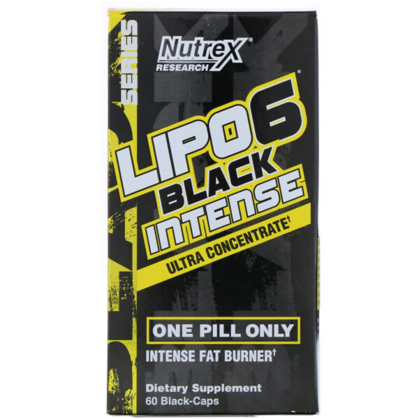 Lipo-6 Black Intense Ultra Concentrate | Nutrex | 60 Capsules