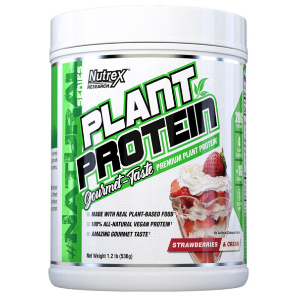 Nutrex Plant Protein Starwberries and cream