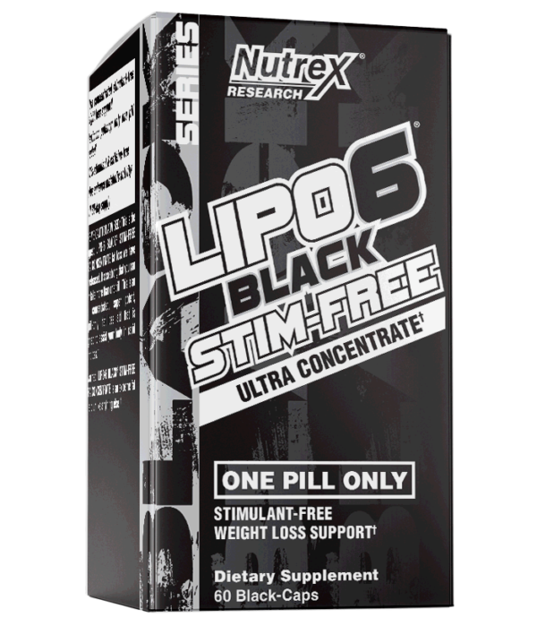 Lipo-6 Black Ultra Concentrate Stim-Free Nutrex